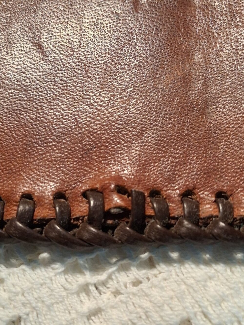 👜 Tooled Leather Key Wallet – 1970s Vintage Floral Design 🌼 - Picture 12 of 12